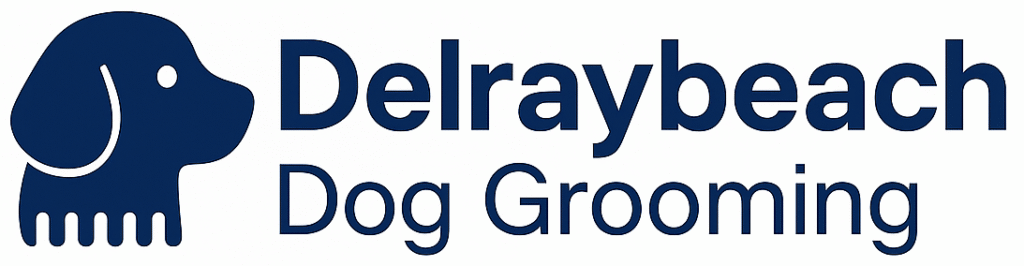 Delraybeach Dog Grooming Logo